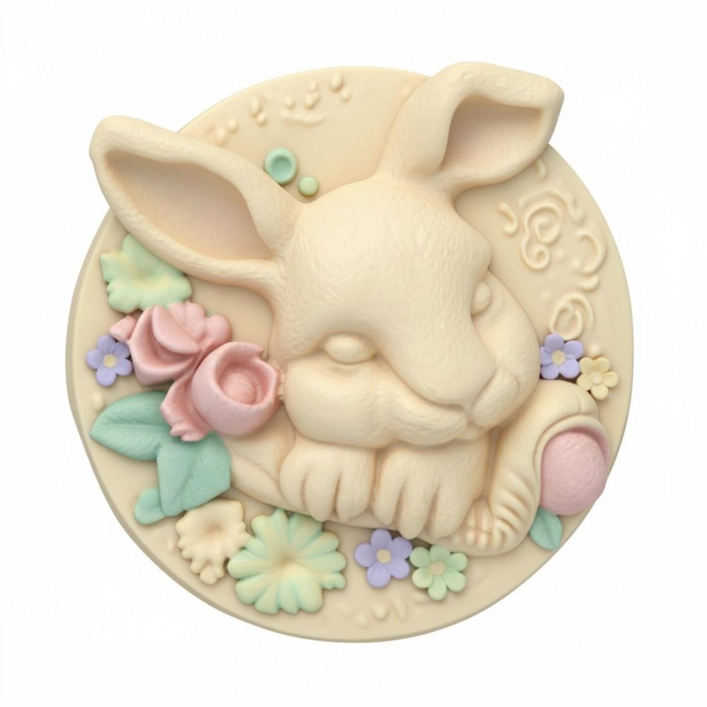 Medallion - Sleeping Rabbit