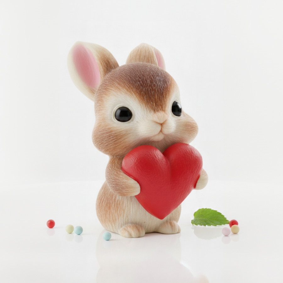 Rabbit with a Heart